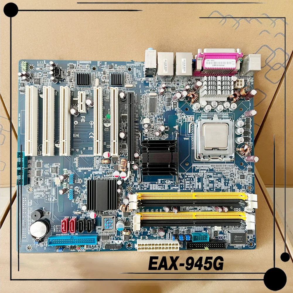 EAX-945G para placa base de ordenador Industrial con tarjeta de trabajo de red Dual AVAIUE - imagen 2