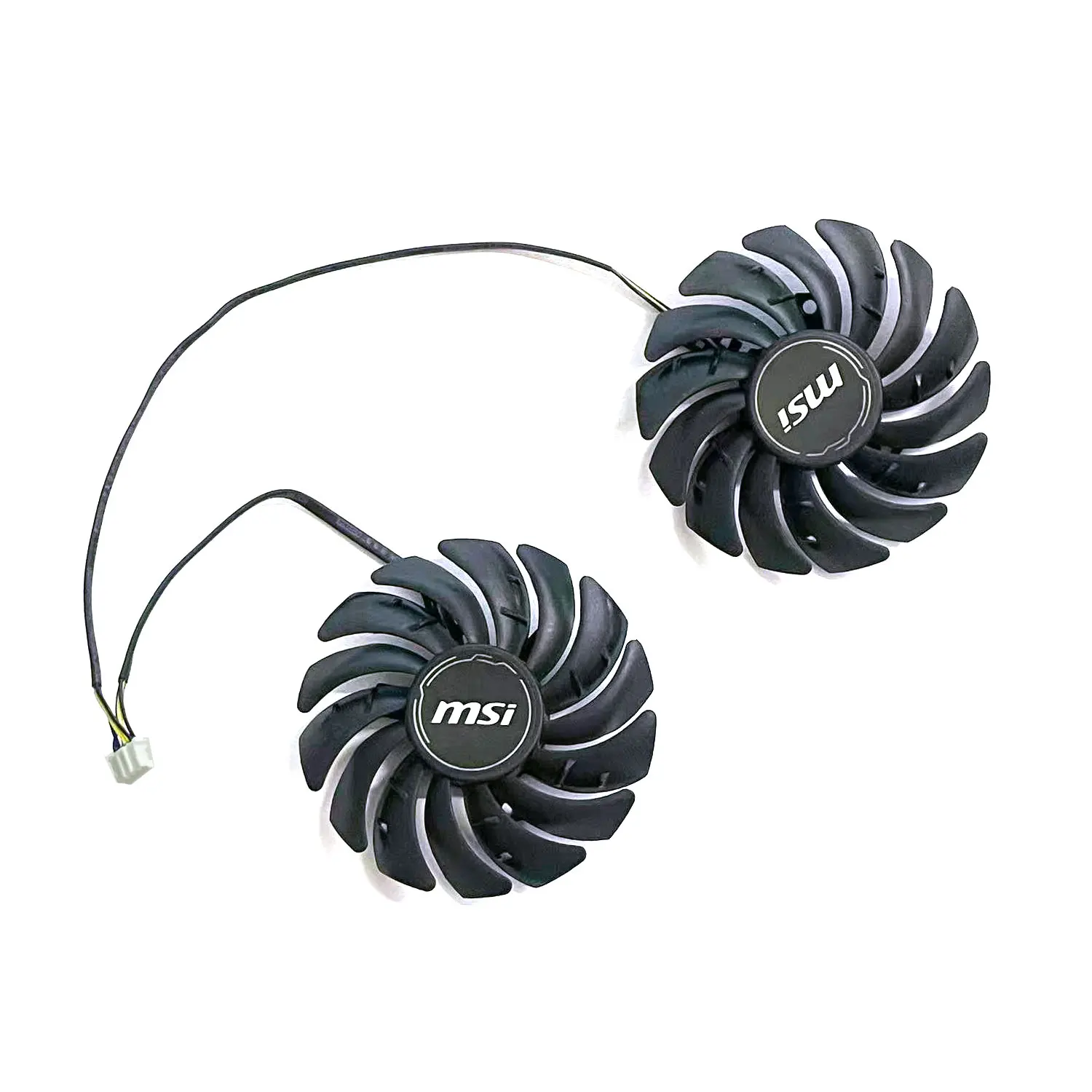 UKGF nuevo 85MM 4PIN PLD09210S12HH RX 5500 XT ventilador GPU para MSI Radeon RX5500 XT MECH OC ventilador de tarjeta gráfica - imagen 5