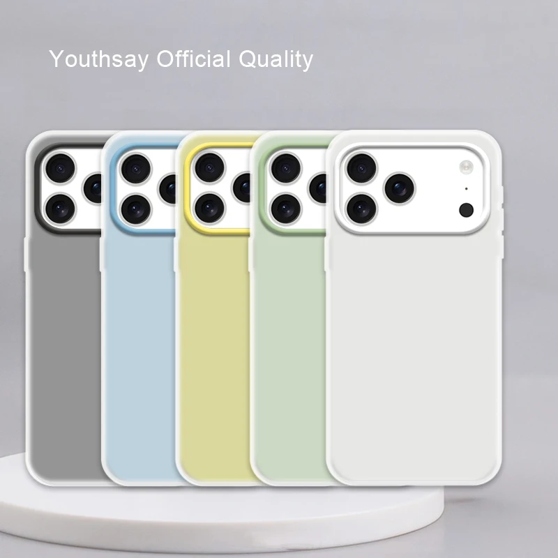 Nueva funda de gelatina esmerilada para iPhone 17 Pro Max, funda protectora de silicona lisa con foto de TPU para iPhone 17 Pro Max 17 Air Case - imagen 2