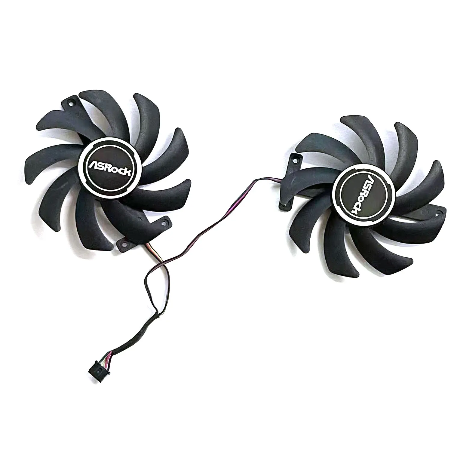 UKGF nuevo ventilador de CPU 85MM 4PIN PVA080E12R RX5600 para ASROCK Radeon RX 5500 5600 XT Phantom ventilador de tarjeta gráfica para juegos - imagen 3