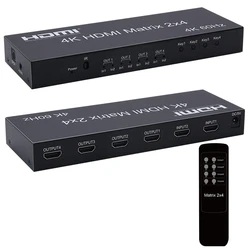 Conmutador HDMI con audio S/PDIF y salida AUX, alta calidad