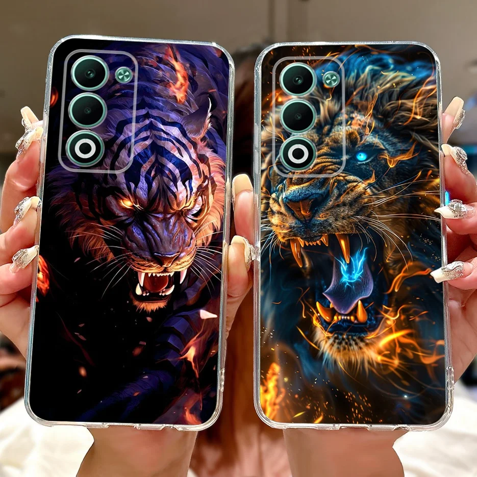 Para Oppo A5 5G 2025 funda CPH2735 nueva funda pintada de lujo funda de teléfono de silicona suave para Oppo A5 Pro A5Pro OppoA5 5G Fundas parachoques - imagen 3