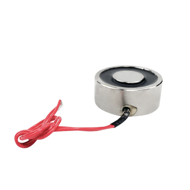 450N que sostiene el imán eléctrico que levanta el solenoide electroimán P49/21 DC12V 24V 45Kg - imagen 2