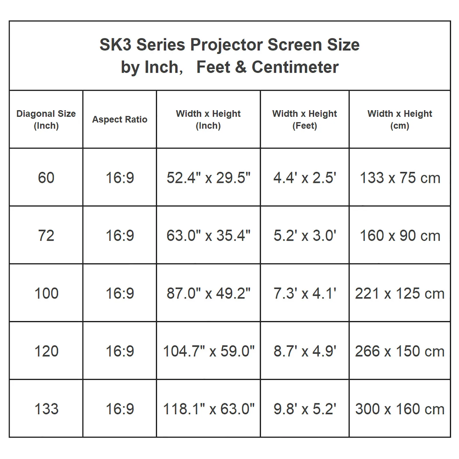 Pantalla de proyector portátil de 60 72 100 120 133 pulgadas, rejilla blanca, tela reflectante antiluz, cortina de proyección 3D 4K para el hogar y la Oficina - imagen 3