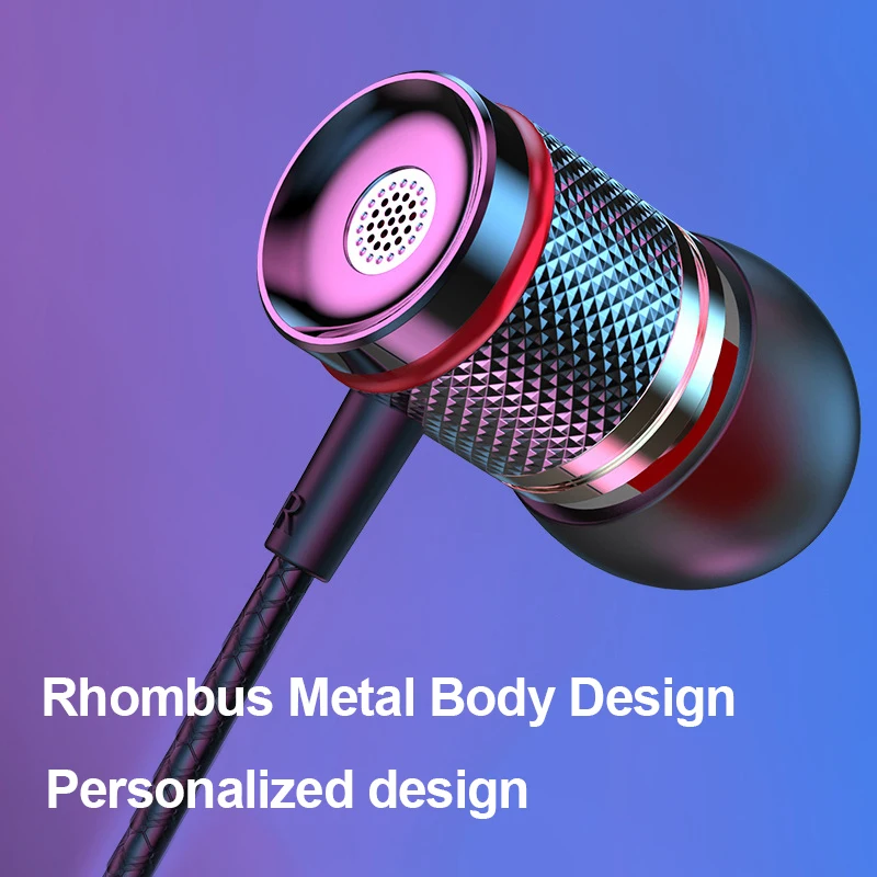 Auriculares de graves pesados HIFI 9D, auriculares con cable estéreo envolvente 7,1 con Chip Digital AUX/tipo C de 3,5 MM con micrófono para Samsung y Android - imagen 3