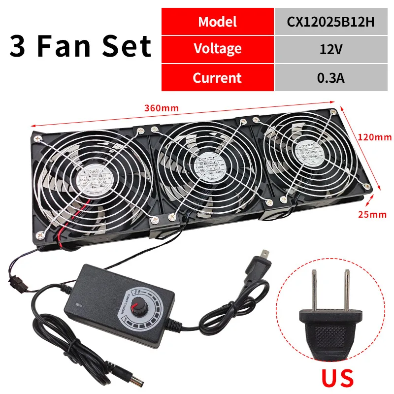 US 3 fans set