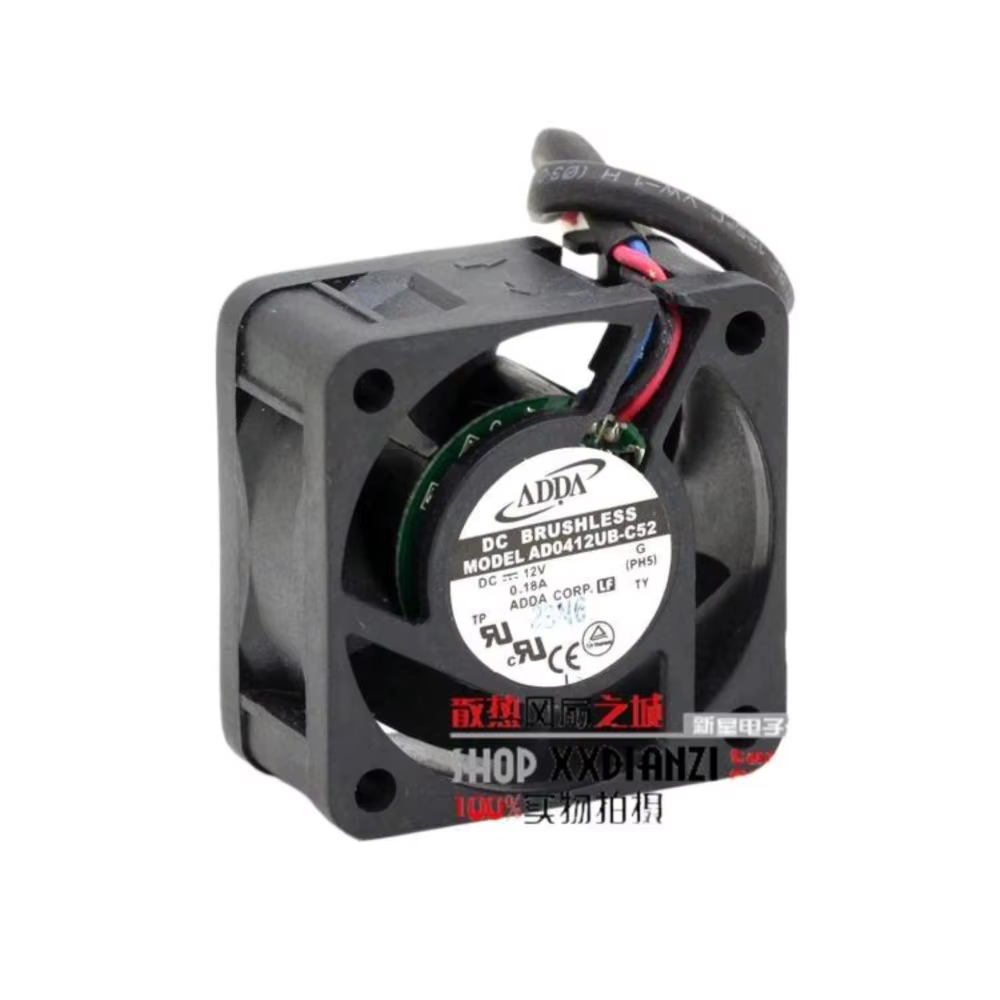 Ventilador ADDA AD0412UB-C52 40mm 12V Refrigeración PC axial