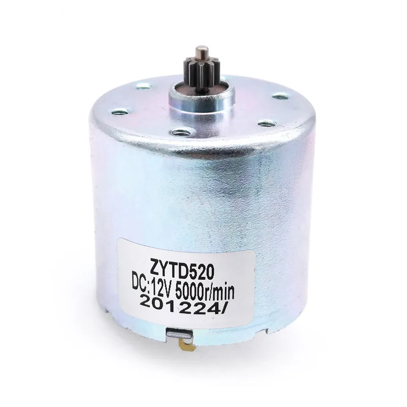 520-03C SVC DC Motor PM Motor 12V ZYTD520-03C reemplaza el voltaje del motor 520-03B - imagen 3