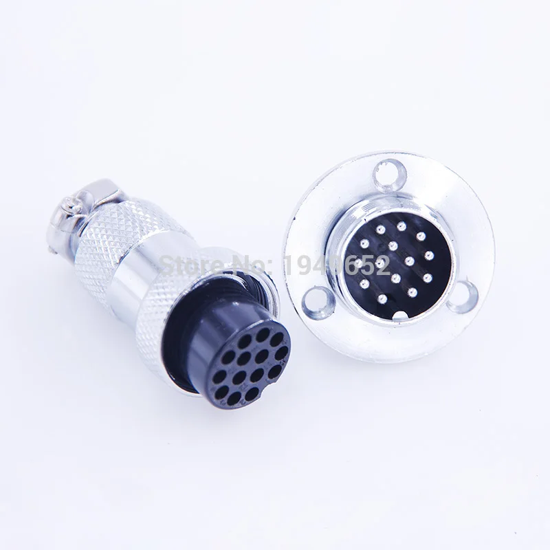 Conector GX20F conector rápido circular push-pull de diámetro 20mm 2Pin3/4/5/6/7/8/9pin/10/12/14/15pin enchufe macho-hembra - imagen 4