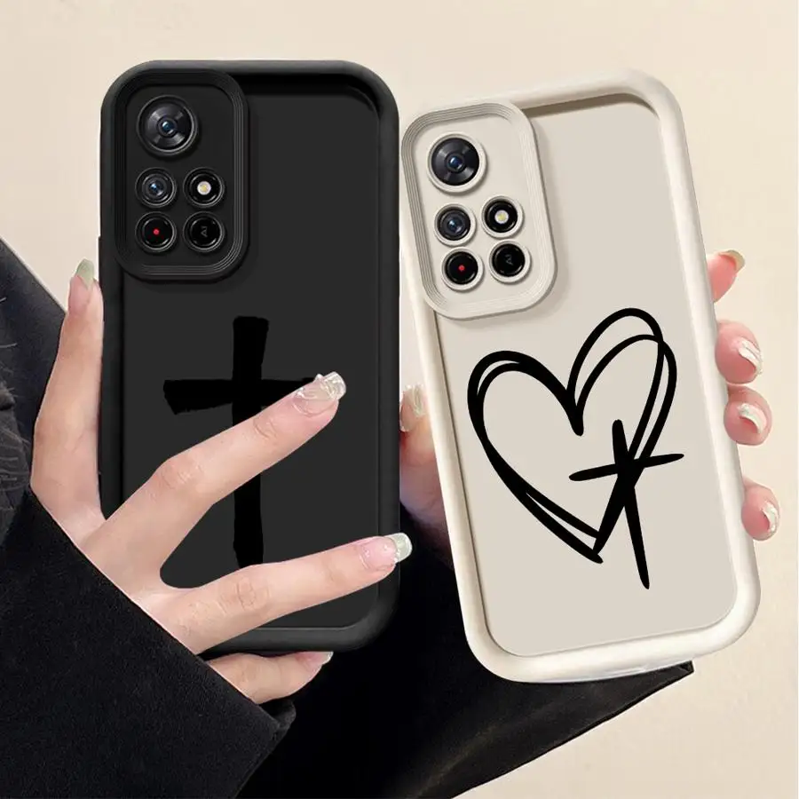 Funda de teléfono para Xiaomi Redmi 10A 9A A2 A1 Plus 12C 14C A3 A5 10C 13C 9T 9C suave TPU patrón cruzado fresco - imagen 5