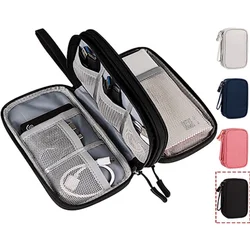 Organizador de cables y cargadores USB impermeable para viaje