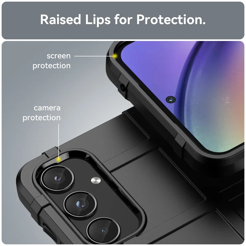 Funda de TPU con escudo resistente a prueba de golpes para Samsung A56 A36 A26 A16 A06 A15 5G A25 A35 A55 A34 A54 Funda protectora Coque Capa - imagen 5