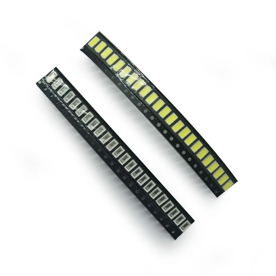 100 Uds SMD 5730 5630 Chip de diodo LED 0,2 W 0,5 W blanco cálido rojo verde azul amarillo UV púrpura rosa 850nm 940nm emisor de cuentas de luz - imagen 2