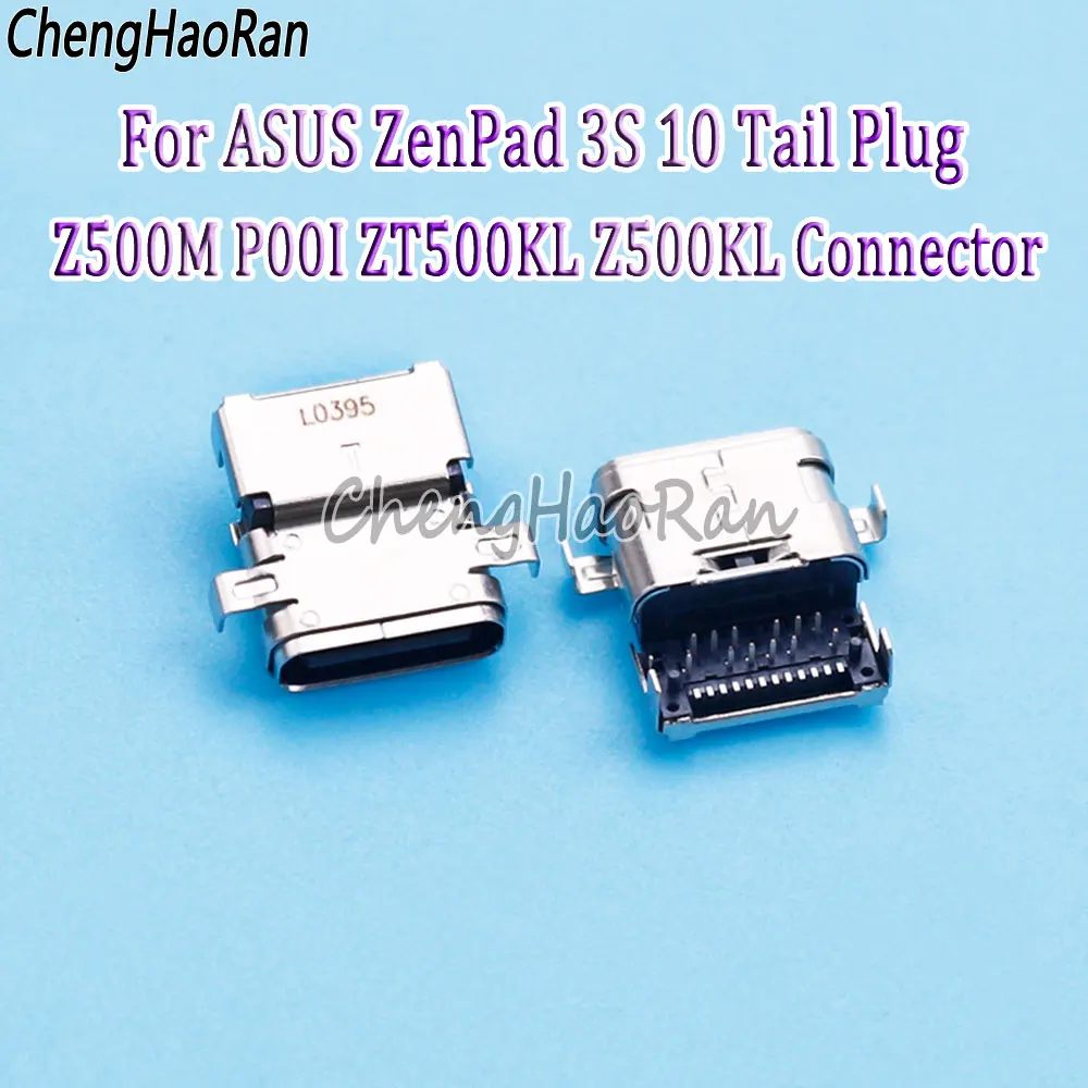 Enchufe de interfaz USB hembra tipo C para ASUS Zenpad 3S 10 Z500M ZT500KL Z500KL, conector de interfaz de carga trasera, 1 ud.