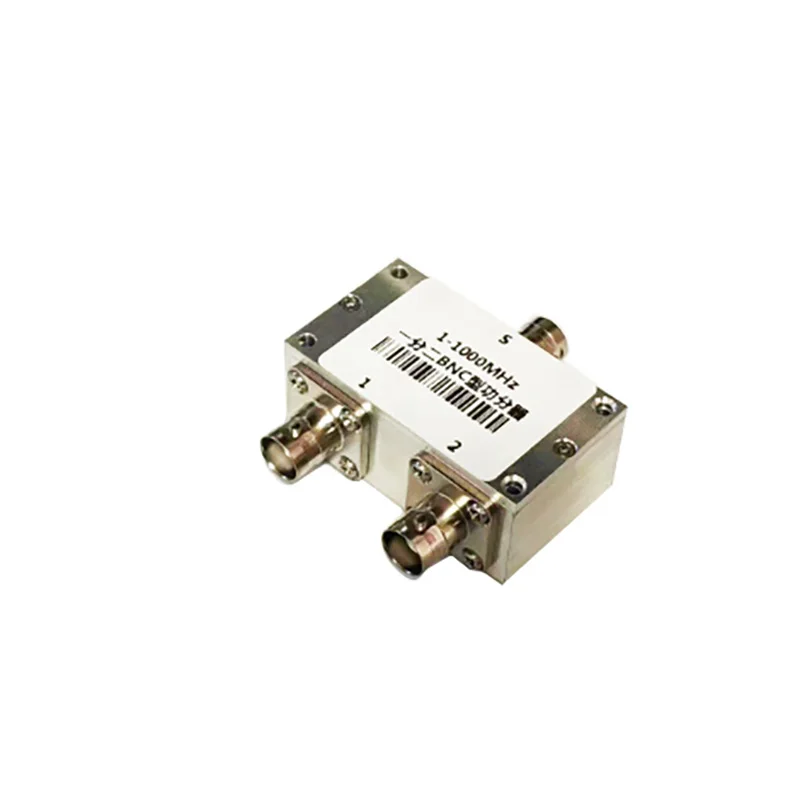 Divisor de potencia BNC RF de 5M-1000Mhz, divisor de potencia de 1 a 2/4, UHF, VHF, transmisor FM, SDR, LORA Ham, amplificador de Radio de 868m, 900M - imagen 5
