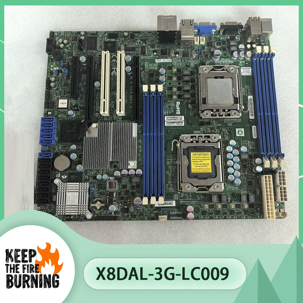 Placa base de servidor X8DAL DDR3 SATA2 PCI-E 2,0 X58 procesador Xeon serie 5600/5500 X8DAL-3G-LC009 - imagen 2