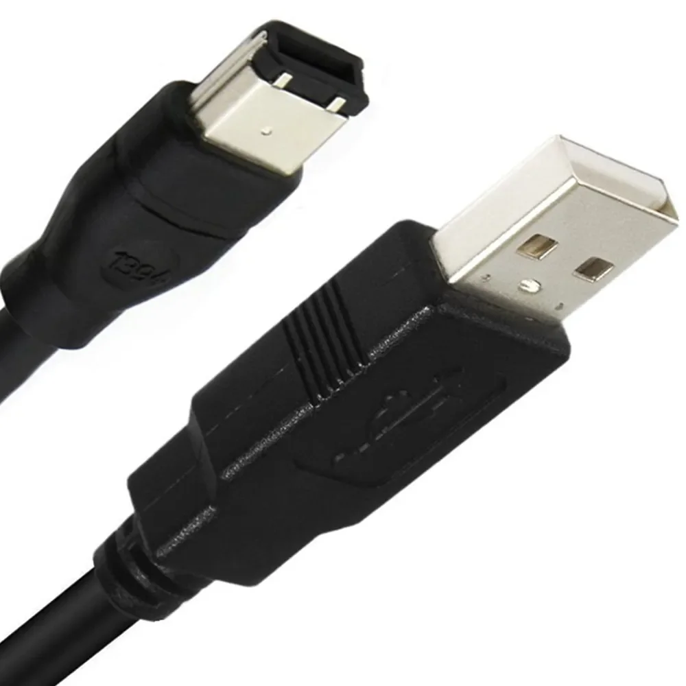 Cable de cobre estándar IEEE400 1394 Firewire USB AM a 6P Cable USB a 1394 Conexión de tarjeta de sonido - imagen 2