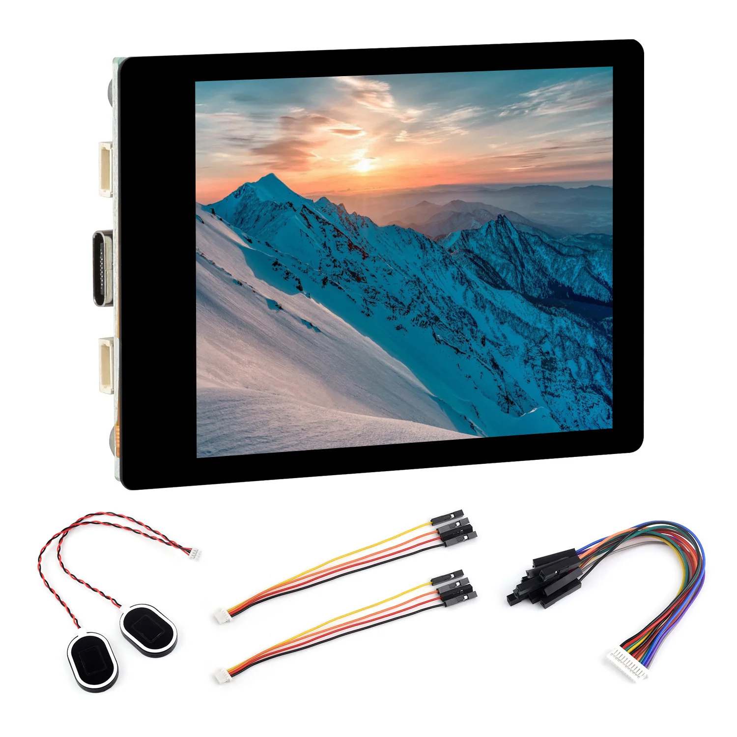 Waveshare RP2350 Placa de desarrollo de pantalla táctil capacitiva de 2,8 pulgadas, 240 × 320, panel IPS, táctil de 5 puntos, pantalla SPI, Acceleromet - imagen 4