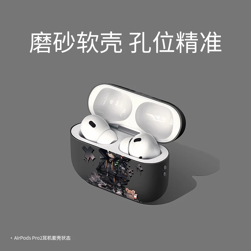 Para AirPods 4 2024 patrón auricular inalámbrico carcasa esmerilada funda protectora adecuada para Airpods 4 Pro 1 2 3 al por mayor ﻿ - imagen 2