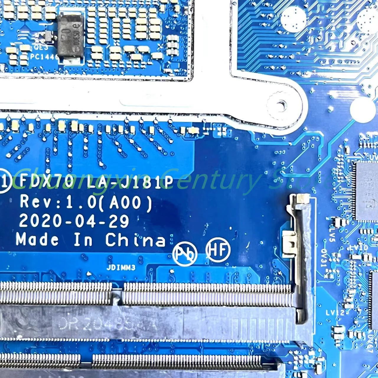 Para Dell Precision 7750 placa base de computadora portátil LA-J181P con CPU I7-10850H I9-10885H 100% probado completamente en funcionamiento - imagen 3