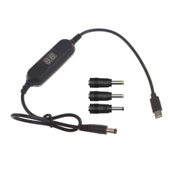 Y3ND Conversor USB-C 5V a 12V Elevador