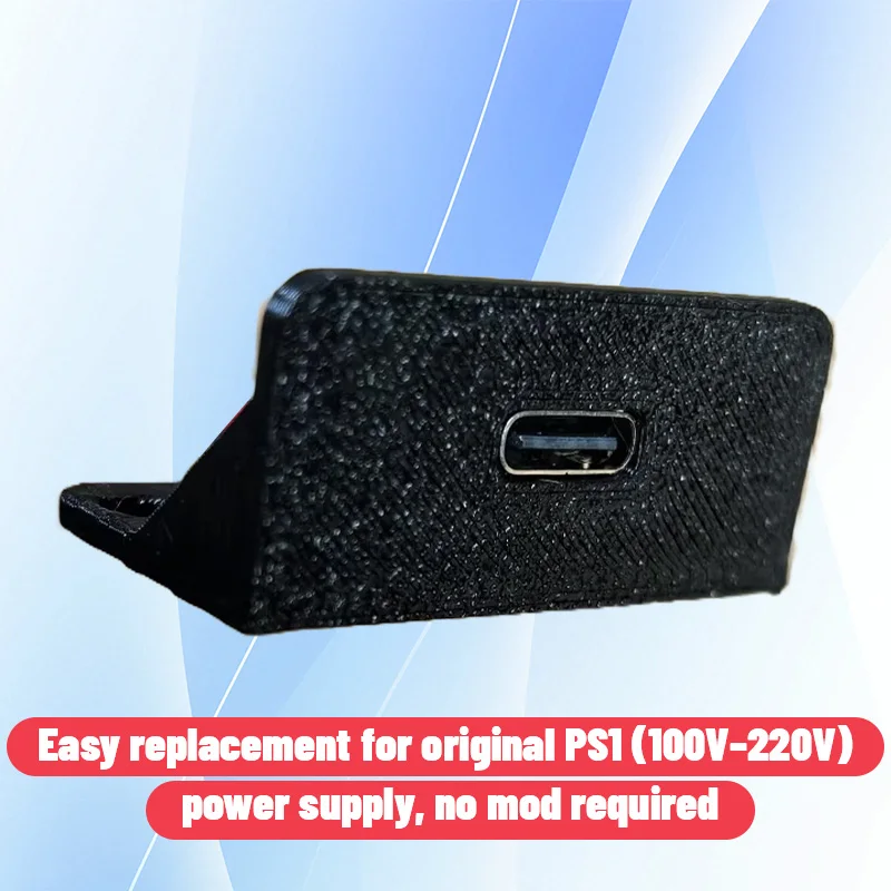 Placa de alimentación PS1, interfaz USB tipo C 15V/3A fuente de alimentación de repuesto Plug-and-Play para todos los modelos gordos - imagen 3