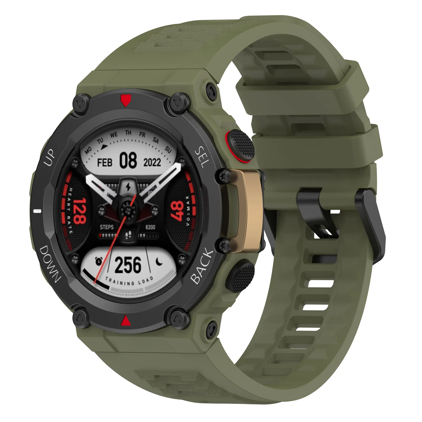 Correa de silicona para reloj Huami Amazfit T-Rex2, Correa de repuesto para Amazfit T Rex 2, Correa deportiva - imagen 5