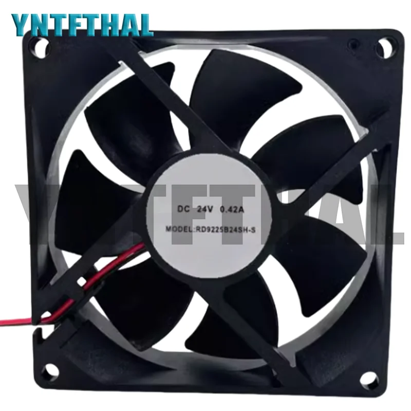 Nuevo RD9225B24SH-S DC24V 0.42A ventilador de refrigeración de 2 cables