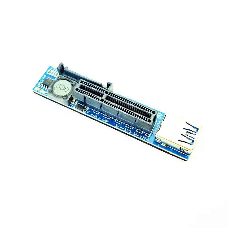Cable USB de 30cm Mini PCIE a PCIE X4 puerto de extensión conector de tarjeta gráfica de PC extensor PCIE Riser adaptador elevador PCI-E tarjeta elevadora - imagen 2