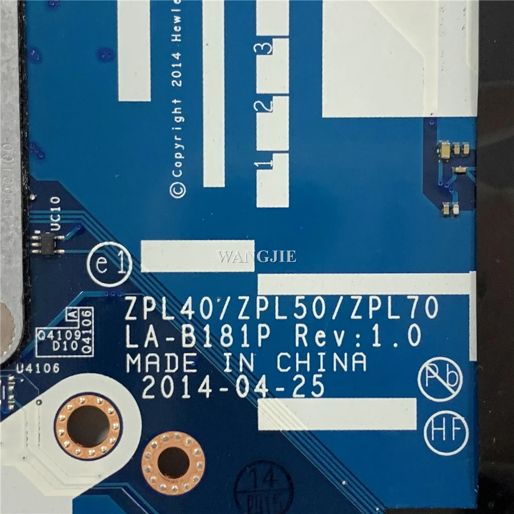 LA-B181P para HP Probook 450 G2 placa base para ordenador portátil con CPU i5-4210U 768146-601 768146-501 768146-001 100% en funcionamiento