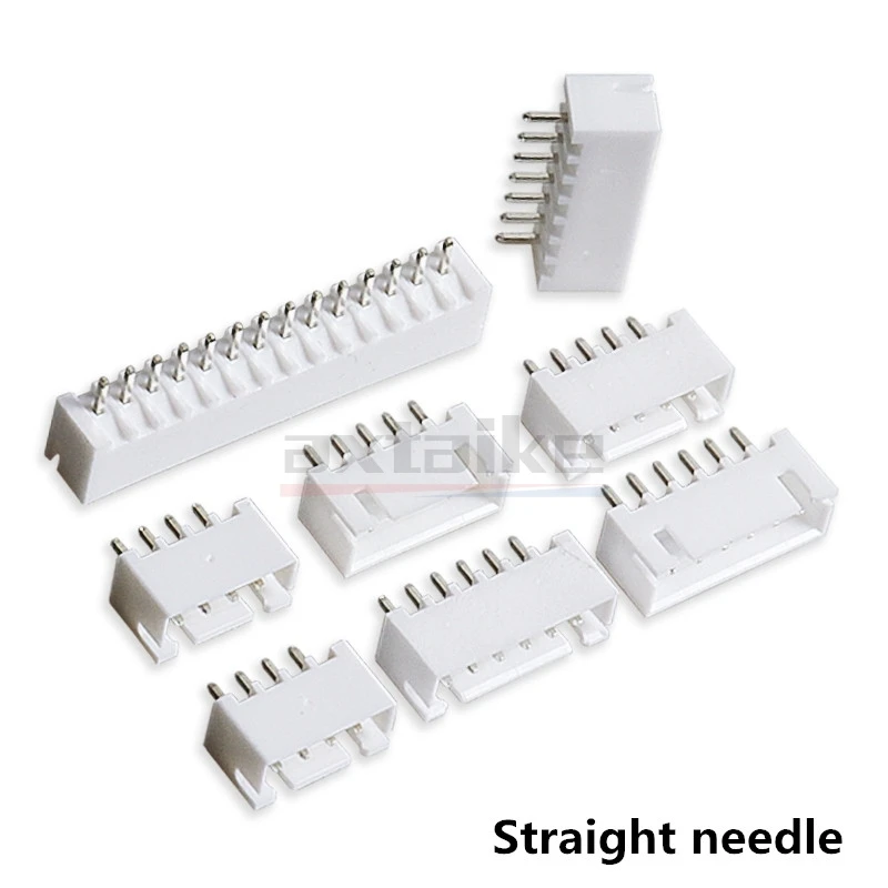 Conector macho y hembra JST, Terminal de cabeza de Pin recto Horizontal, 50 piezas, XH 2,54, 2P, 3P, 4P, 5P, 6P, 7P, 8P, 9P, 10P, 2,54 MM - imagen 3