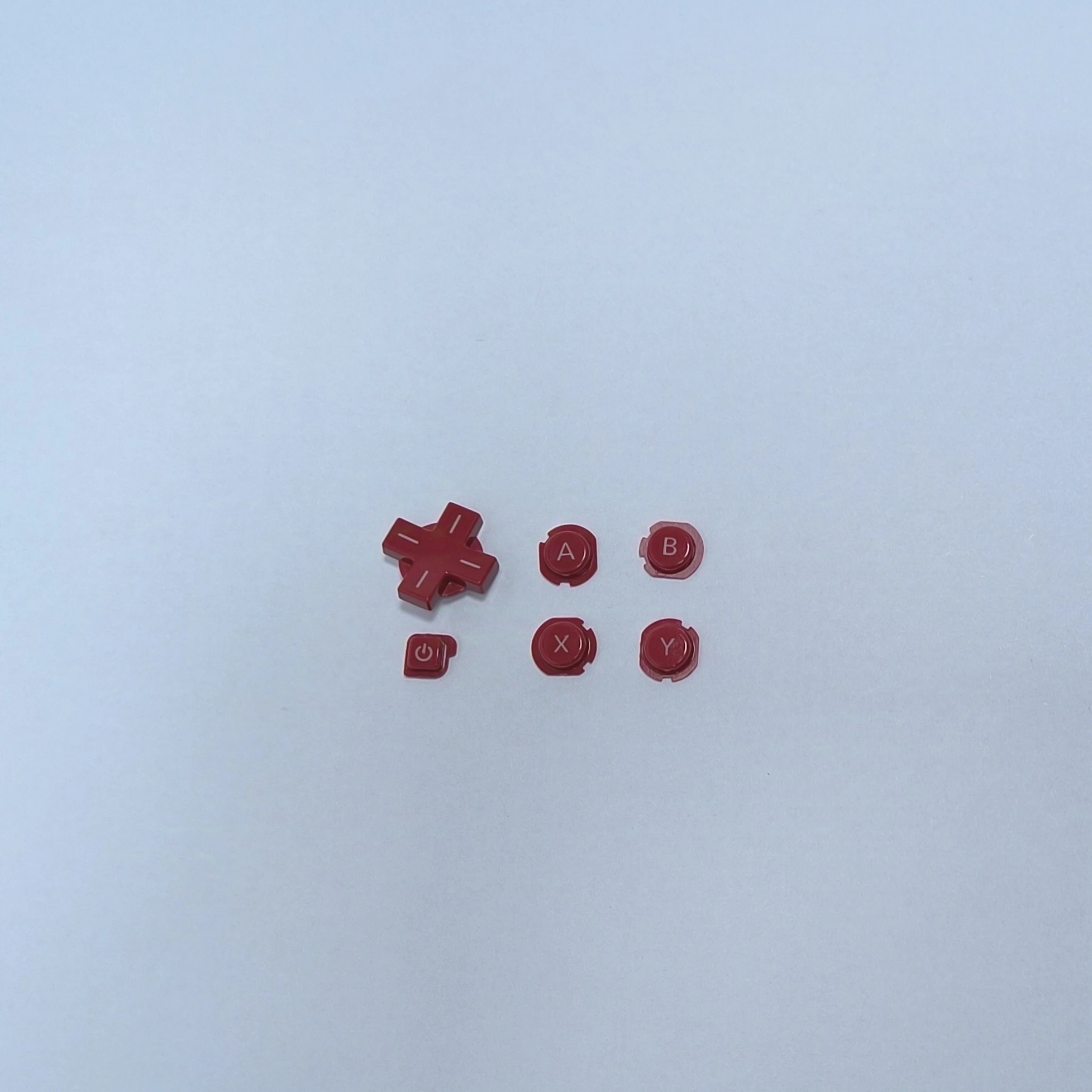 Botones ABXY originales de 5 colores, almohadillas D, tecla de dirección para controlador Nintendo 3DS - imagen 4