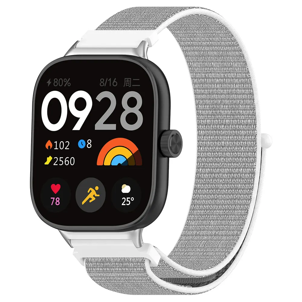 Correa de nailon para reloj Xiaomi Redmi 4, pulsera trenzada de tejido elástico para reloj deportivo Redmi Watch4 - imagen 3