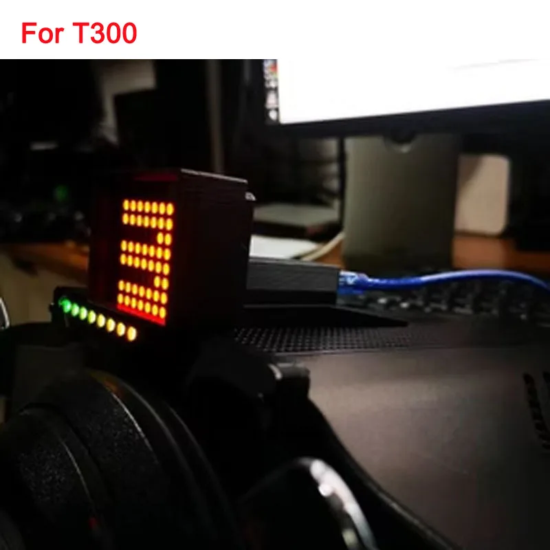 Medidor de pantalla para salpicadero de coche, pieza para Thrustmaster T300, TSPC, TGT, T500, Logitech G29, G27, SIMAGIC FANATEC, volante MOZA - imagen 3