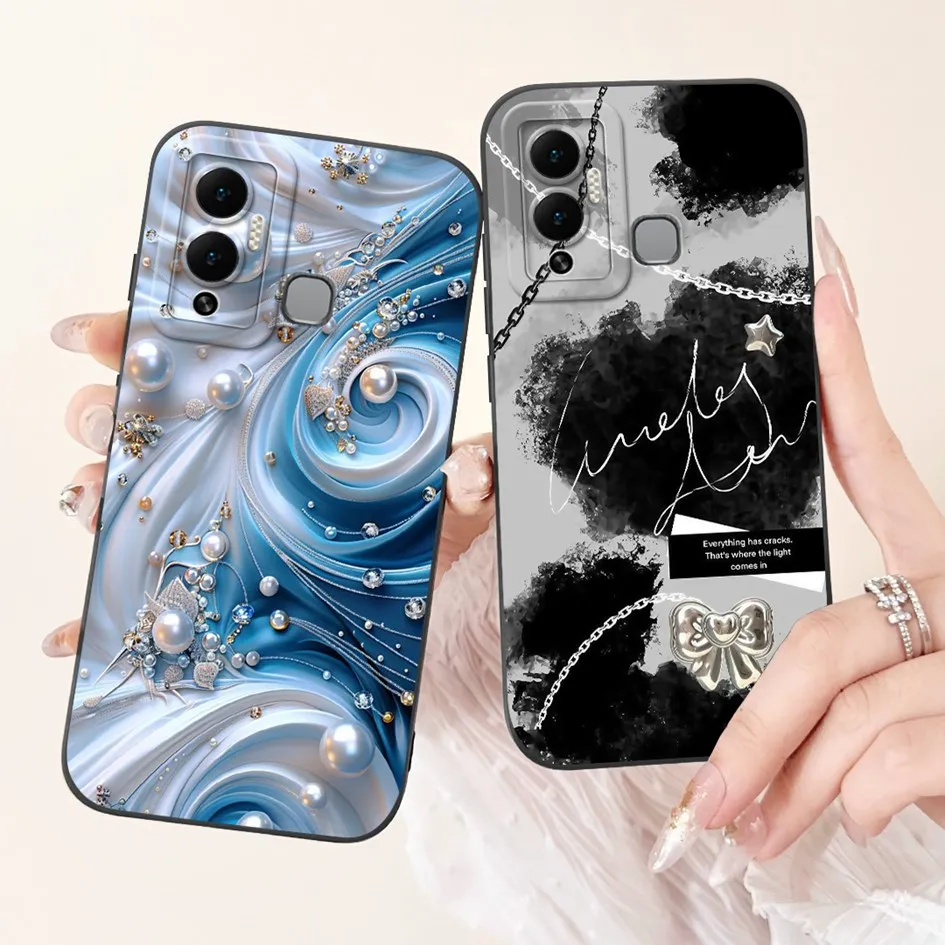 Para Infinix Hot 12 Play 12i Funda X665B X665 X6816C X6816 Funda de silicona suave a prueba de golpes para Infinix Hot 12 Pro Hot12 Funda - imagen 3