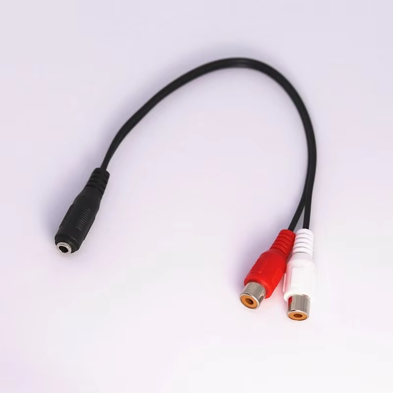 Adaptador 3.5mm Macho a 2 RCA Hembra Q1 – Cable Audio Estéreo - imagen 4
