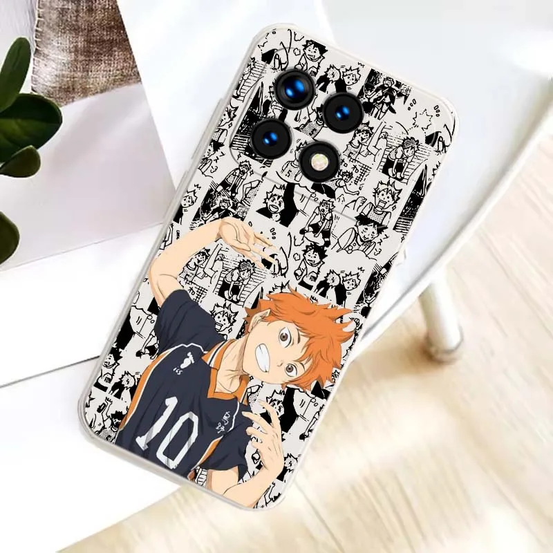 Anime Hinata Shoyo para Xiaomi Poco X7 X6 X5 X4 X3 M7 M6 M5 M5S M4 NFC GT Pro Plus 5G funda de teléfono suave - imagen 5