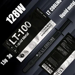 LT-100 Pasta Térmica de Metal Líquido 128 W/mK para CPU y GPU