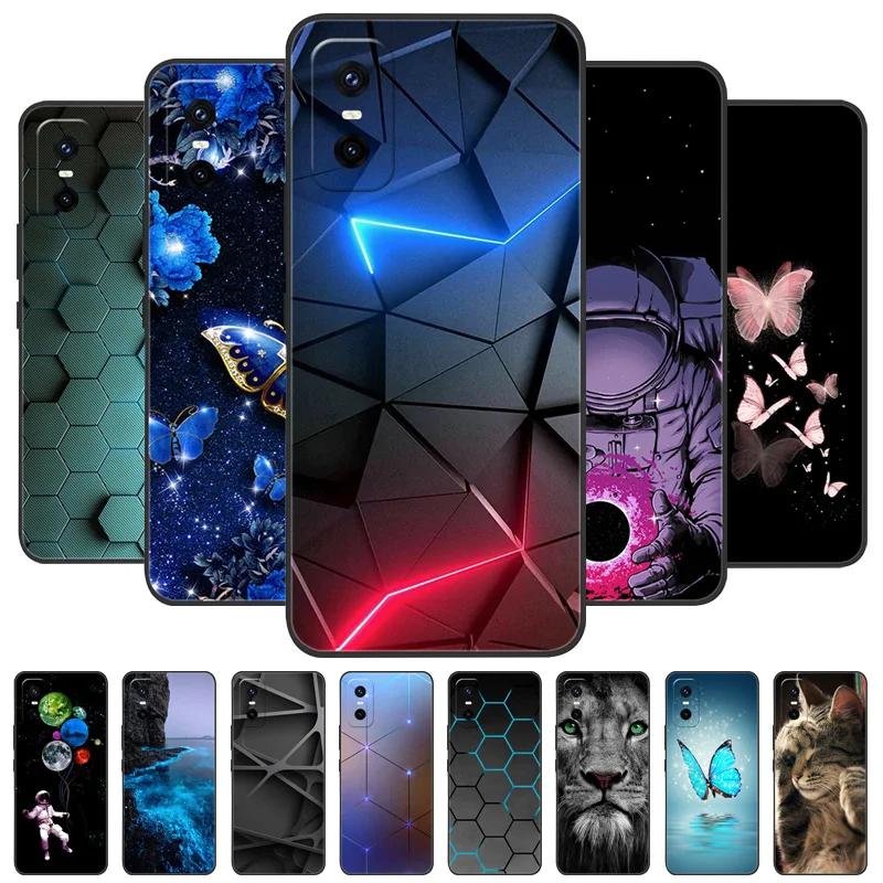 Para Infinix GT 30 Pro Funda de silicona suave parachoques negro TPU para Infinix GT 30 Pro 5G Funda X6873 2025 Funda fundas de teléfono