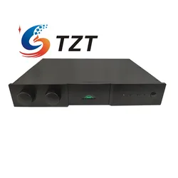 Amplificador de potencia HiFi integrado TZT 180Wx2 2,0 reemplazo de amplificador de Audio de doble canal para Naim NAC52 + NAP200