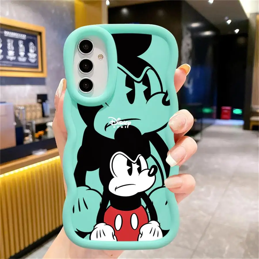 Funda de teléfono suave de Mickey Minnie Mouse de Disney para Samsung Galaxy A14 A26 A25 A15 A16 A32 A21s A36 A11 A12 A23 A24 A34 A35 - imagen 5