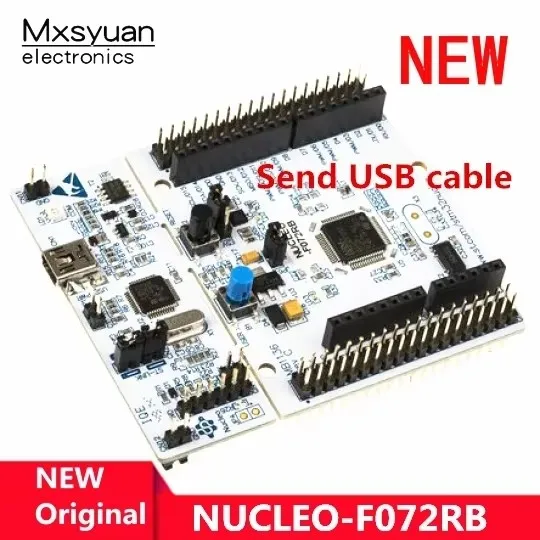 1 unids/lote NUCLEO-F072RB NUCLEO-64 STM32F072RBT6 Placa de desarrollo tablero de aprendizaje