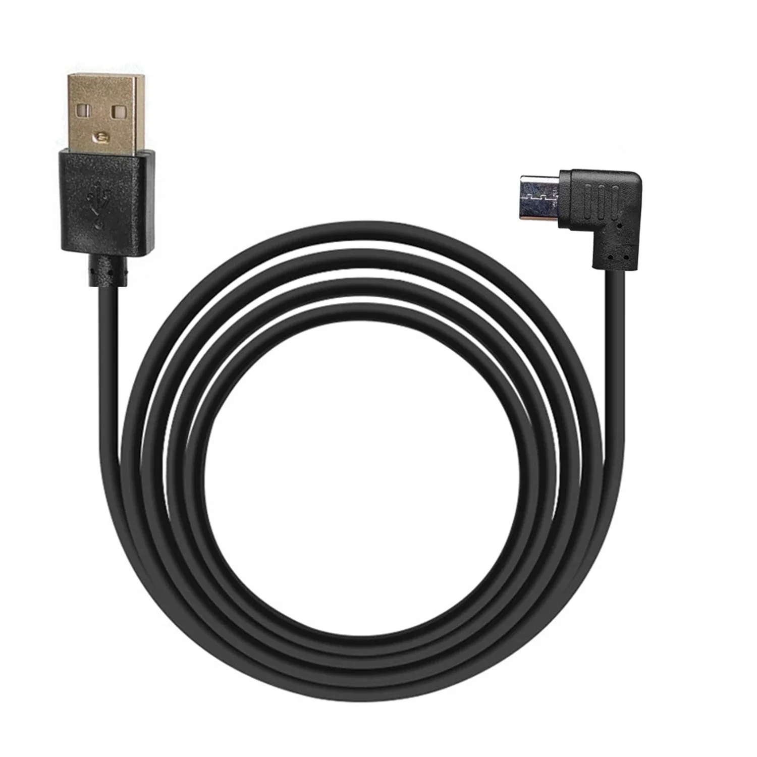 Cable USB tipo C, cable de carga rápida de 20 cm 50 cm 100 cm, 2,4 A, codo de 90 grados, USB tipo c, cable de datos para todos los teléfonos inteligentes - imagen 3