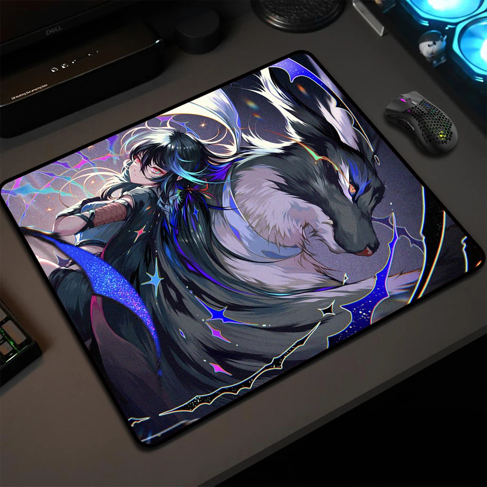 Alfombrilla de ratón de superficie ultrafina, alfombrilla de ratón profesional para deportes electrónicos, alfombrilla de ratón de Anime de 45x40cm, alfombrilla de mesa antideslizante, alfombrilla para teclado de juegos