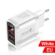 White EU Plug