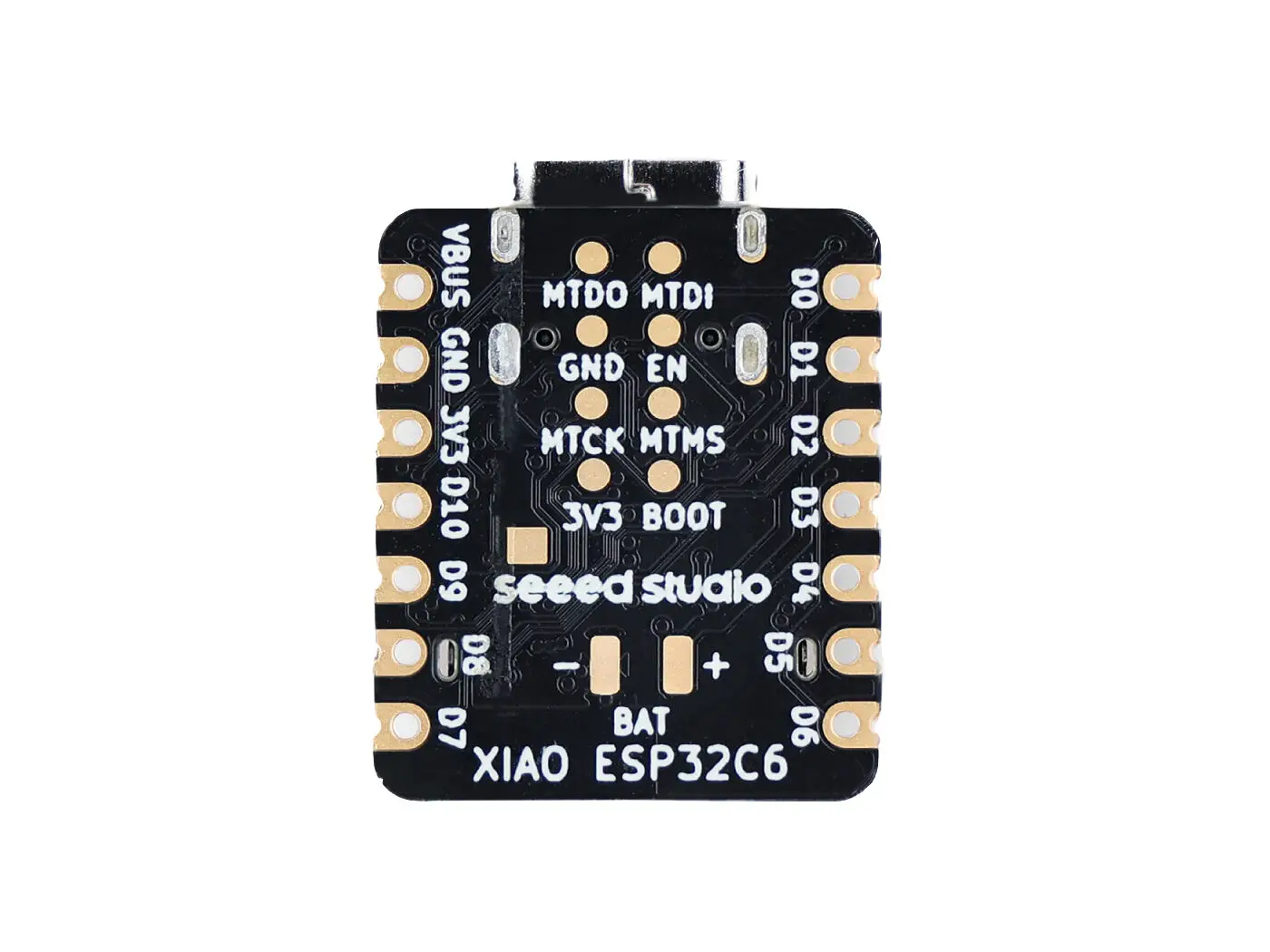 Seeed Studio XIAO ESP32C6 basado en el ESP32-C6. del Espressif. compatible con varias conectividad inalámbrica (2,4 GHz Wi-Fi 6, BLE 5.0 - imagen 4
