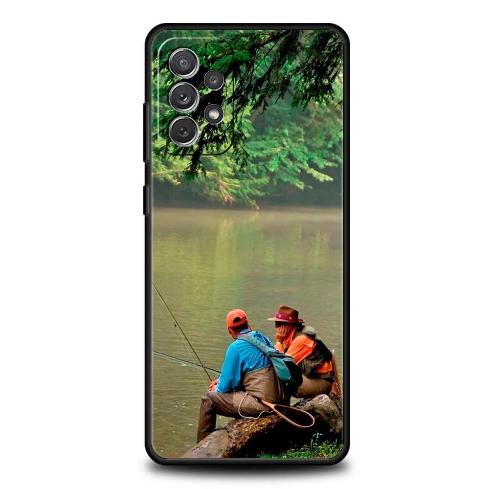 Funda de teléfono de pesca para Samsung A51 A71 A21S A12 A11 A15 A25 A31 A41 A23 A33 A53 A73 A03S A05S A13 5G A35 A55 - imagen 4