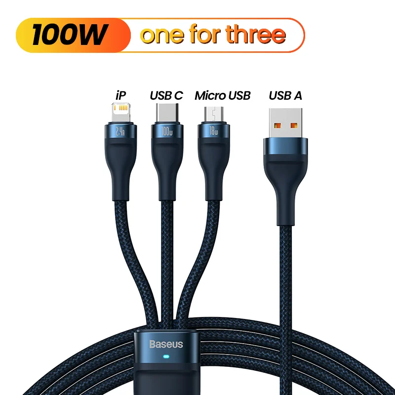3in1 USB Blue
