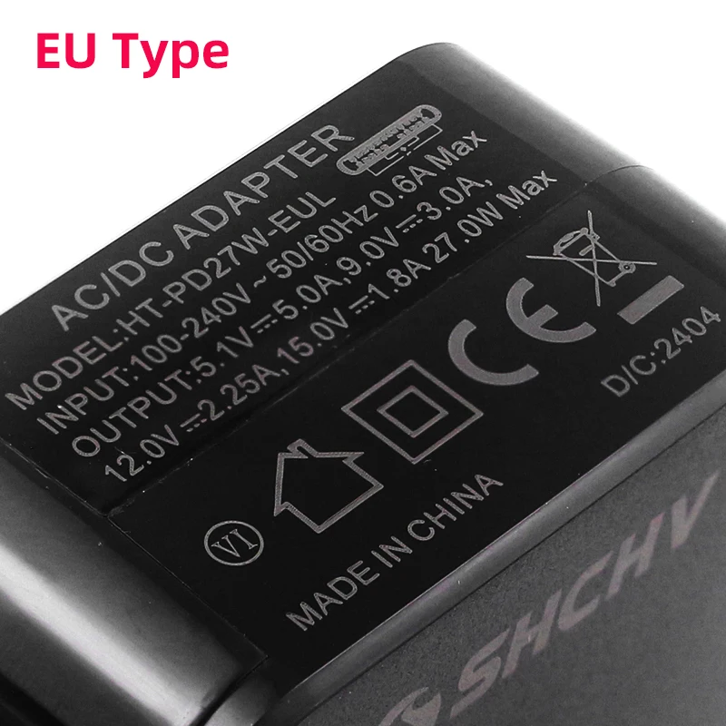 Raspberry Pi 5 Fuente de alimentación PD 27W 5.1V 5A Adaptador de corriente USB tipo C Enchufe UE EE. UU. Reino Unido para RPI 5 Pi5 - imagen 4