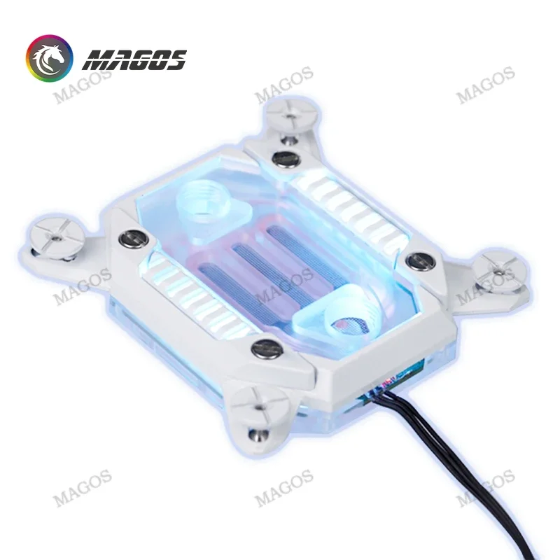 HanJiang nuevo Concepto 1700 CPU bloque de agua 0,1mm vía fluvial Overlock refrigeración extrema utilizada con 4090 GPU refrigeración por agua LGA115X 1200 - imagen 5